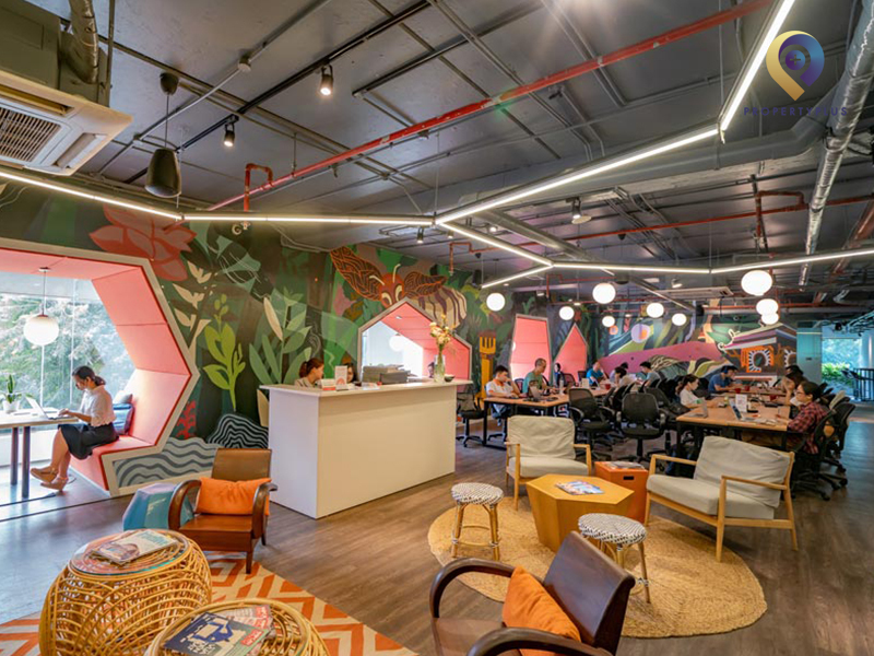 #Coworking Space Hoàng Mai Sang Trọng, Full Nội Thất