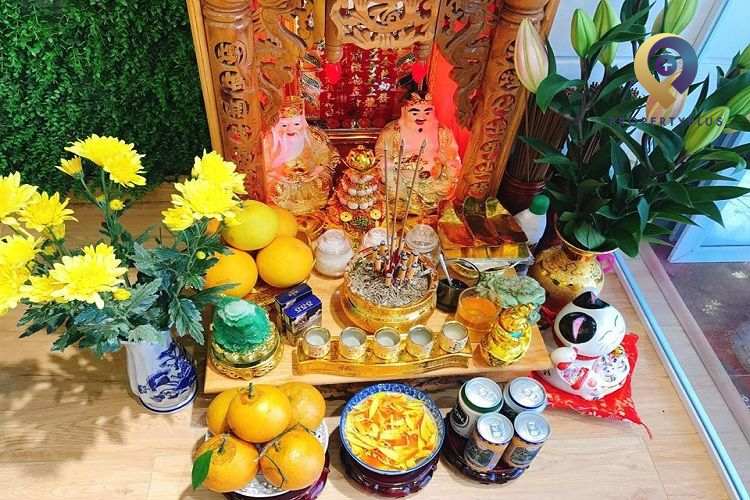 Hướng và vị trí đặt bàn thờ Thần Tài, ông Địa theo phong thủy