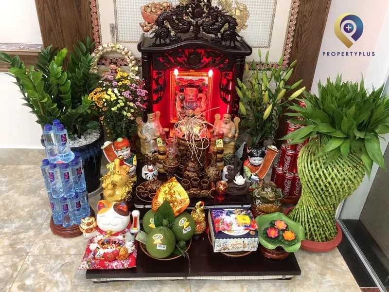 Cách Trang Trí Bàn Thờ Ông Địa Thần Tài Chuẩn Phong Thủy