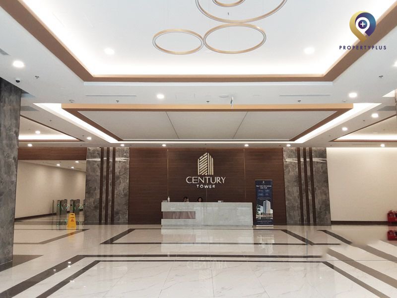 lễ tân Tòa Nhà Century Tower