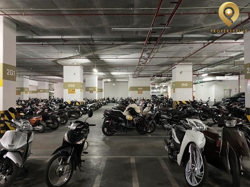 hầm xe Discovery Complex