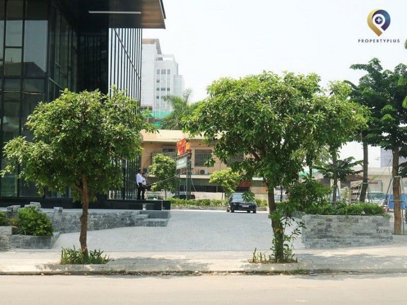 lối vào Tòa Nhà Leadvisors Tower