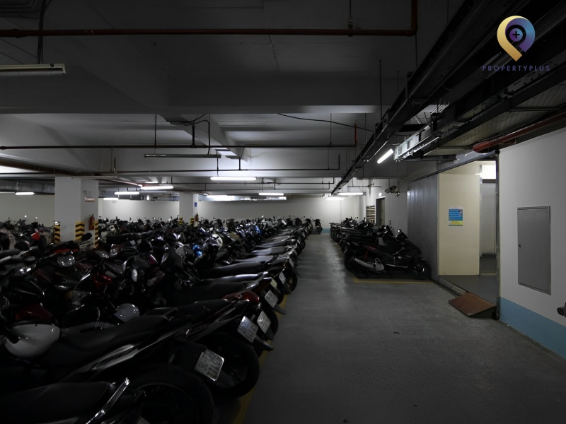 bãi xe AC Building