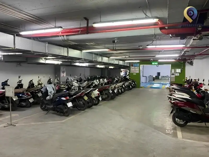 Định mức phân bổ chỗ gửi xe khi thuê văn phòng