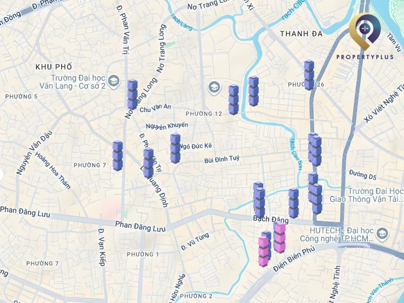 cho thuê văn phòng đường bùi đình túy