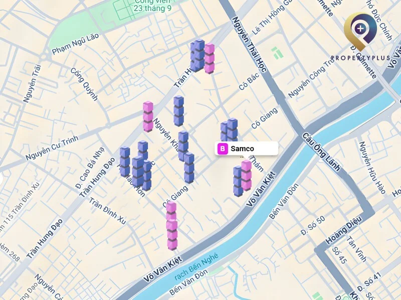 cho thuê văn phòng đường cô giang