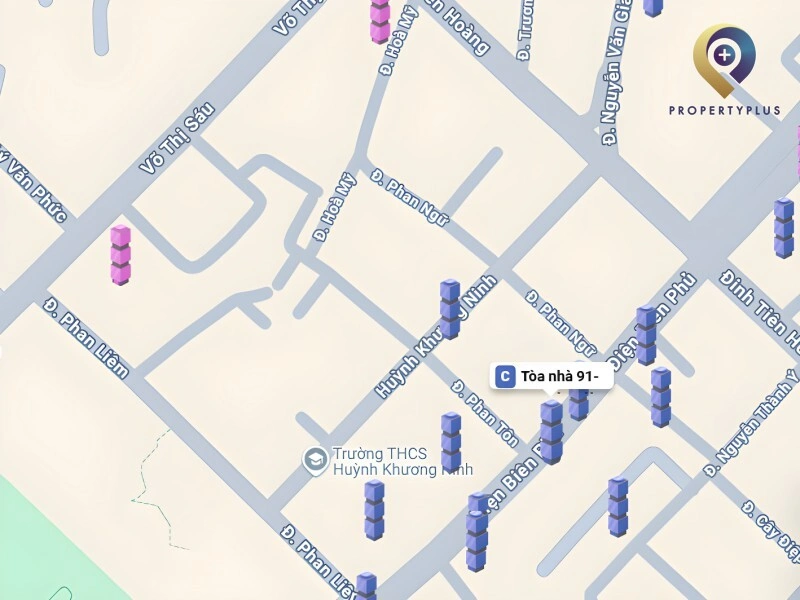 cho thuê văn phòng đường huỳnh khương ninh