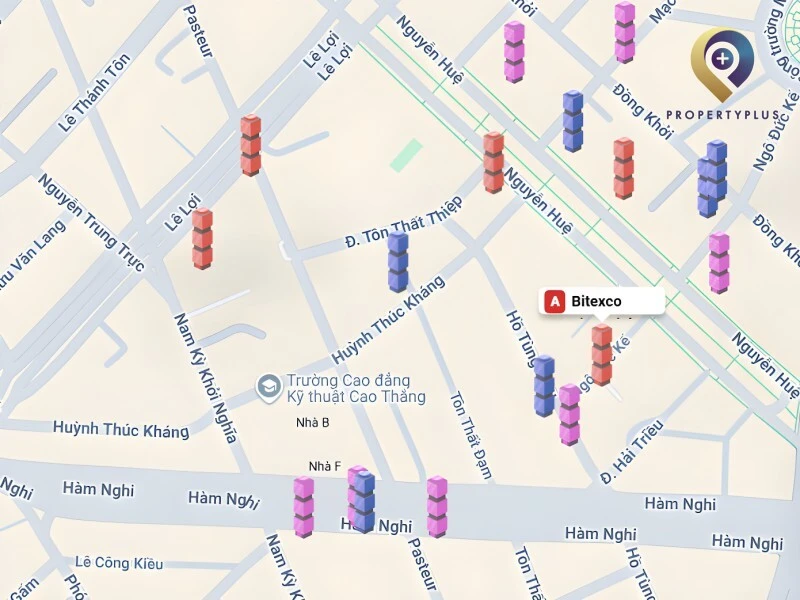 cho thuê văn phòng đường huỳnh thúc kháng