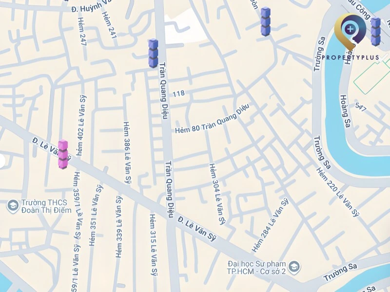 cho thuê văn phòng đường trần quang diệu