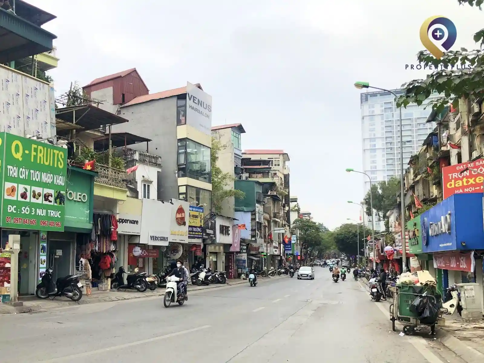 cho thuê văn phòng đường Núi Trúc