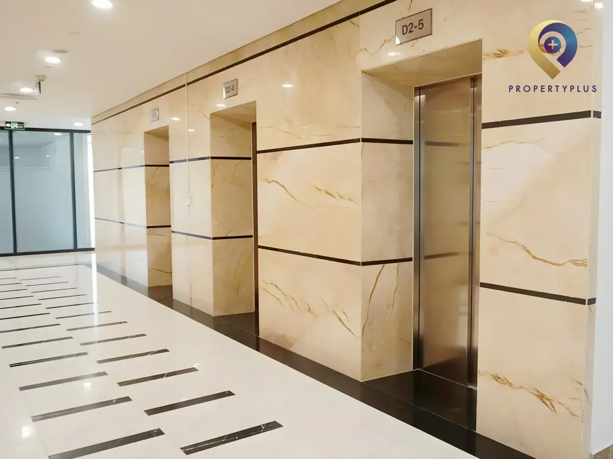Hệ thống thang máy tốc độ cao của tòa nhà 6th Element