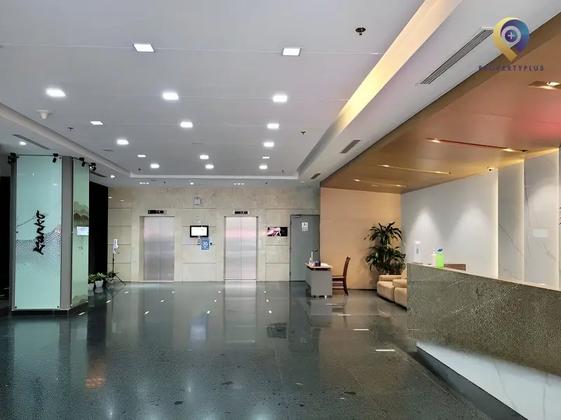 Thông số kỹ thuật và diện tích cho thuê văn phòng