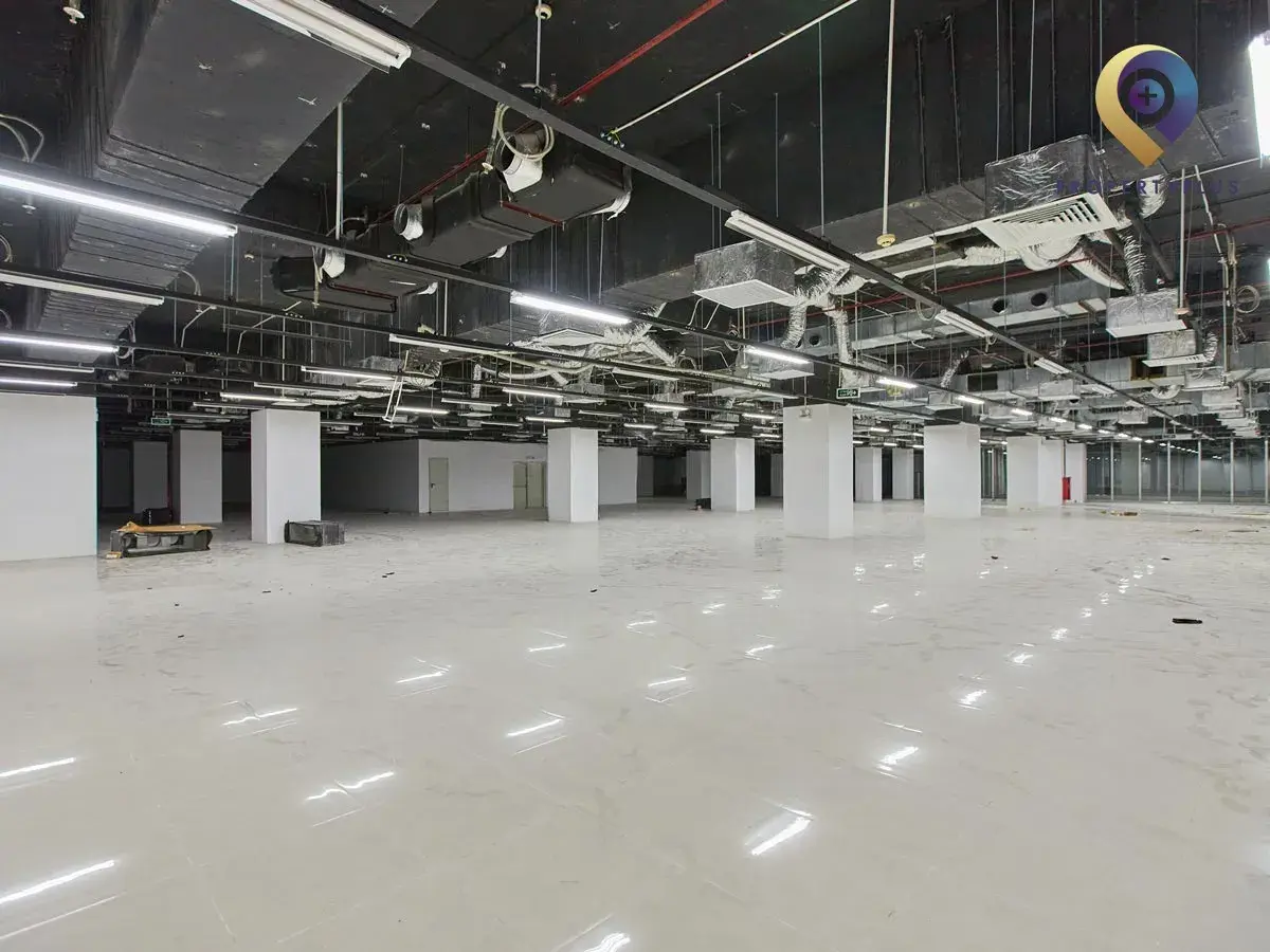 Mặt sàn cho thuê văn phòng rộng, thoáng ở Mipec Tower