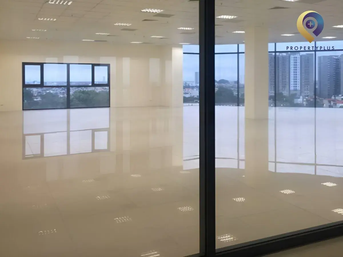Diện tích cho thuê văn phòng thoáng mát, sáng sủa