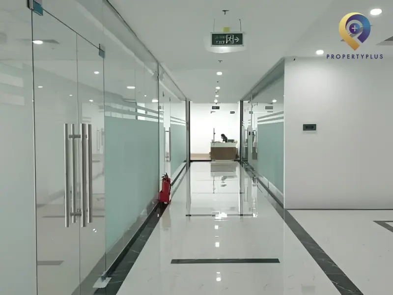 Mỗi văn phòng được chia cắt riêng biệt đảm bảo không gian yên tĩnh