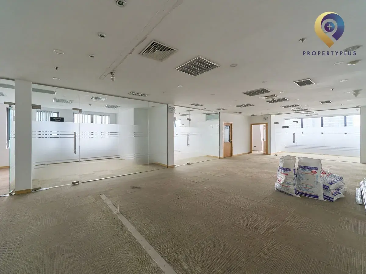 Diện tích cho thuê văn phòng được chia cắt linh hoạt