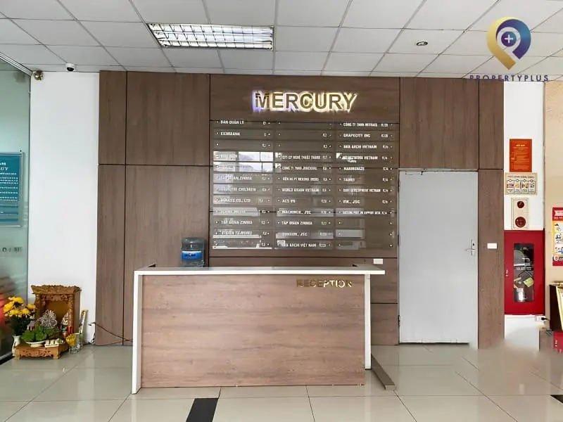 Vẻ đẹp hài hòa, tân cổ điển của sảnh lễ tân tòa nhà Mercury