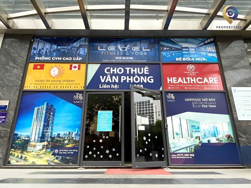 lối vào Trường Thịnh Building