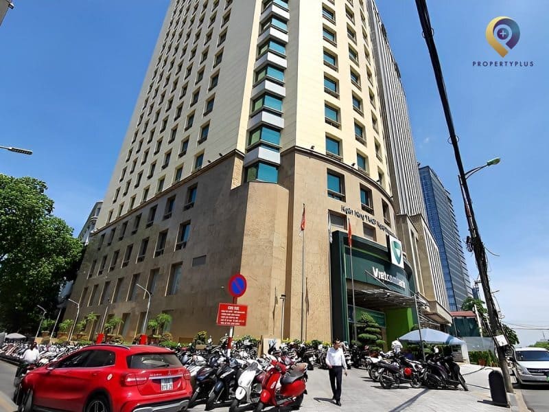 bãi xe Vietcombank Tower