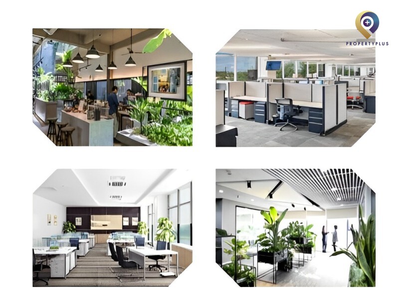Premium office interiors at Vincom Center Office Ba Trieu