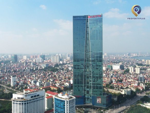 Lotte Center Hanoi số 54 Liễu Giai – Trải Nghiệm Làm Việc Trên Tầng Mây