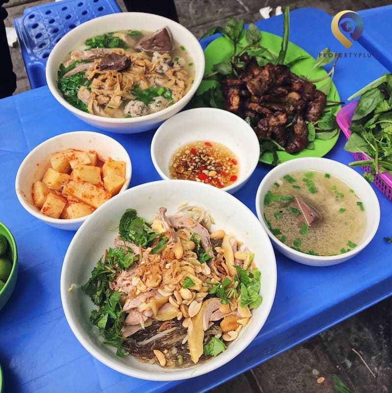 Bún miến ngan Hạnh Lan