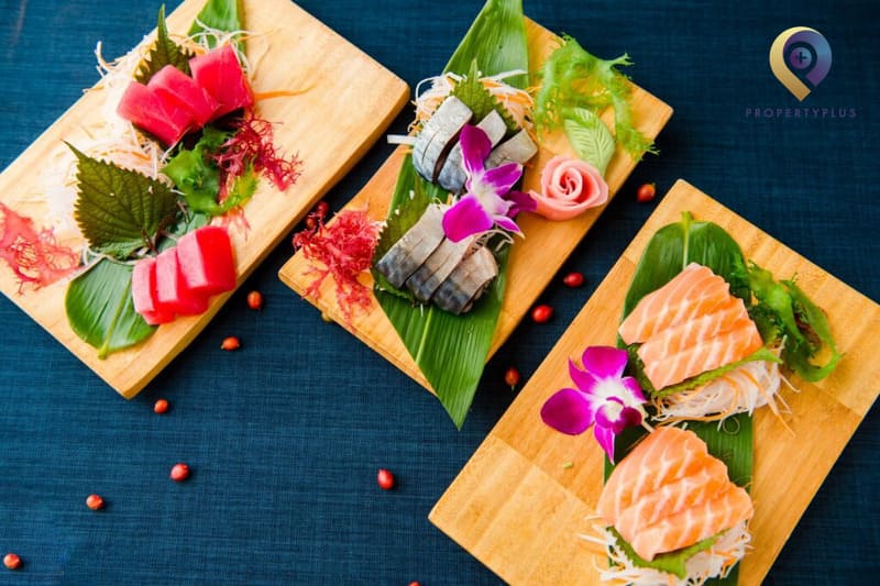 buffet sashimi Hà Nội Chen