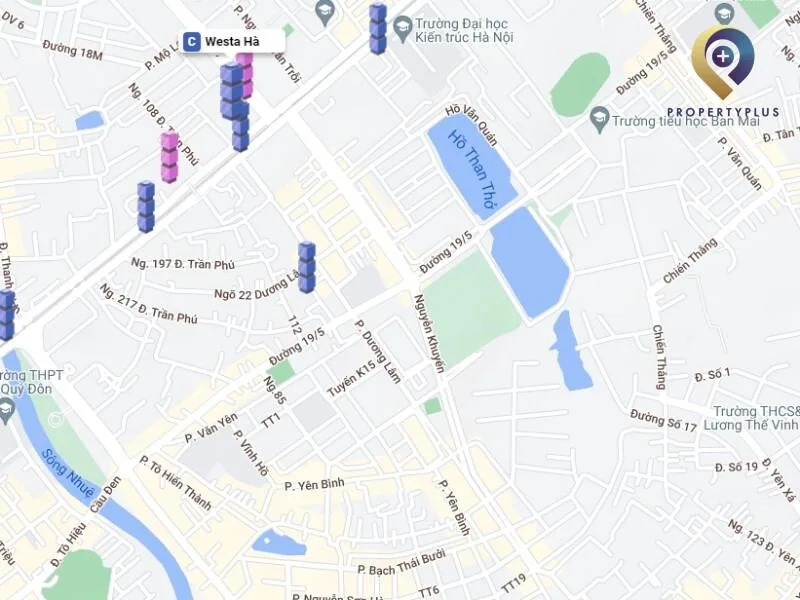 Sơ đồ văn phòng xung quanh đường 19/5 Sơ đồ văn phòng xung quanh đường 19/5