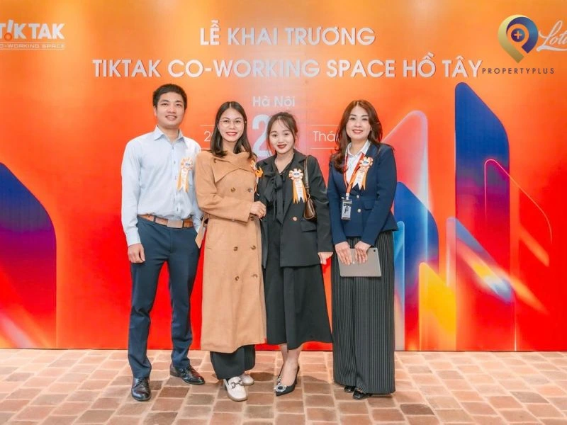 khai trương Tiktak Co-working Space Heritage West Lake