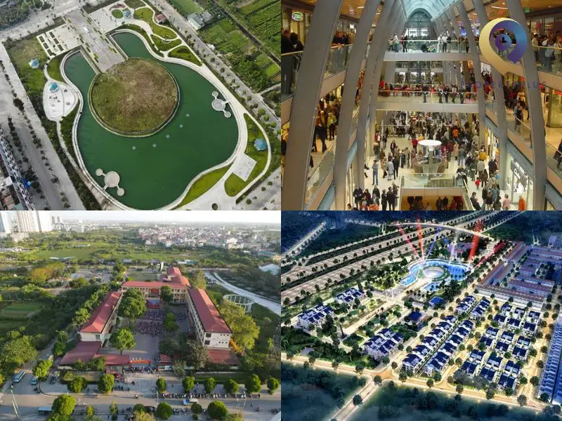 Các tiện ích tại đô thị Đô Nghĩa Các tiện ích tại đô thị Đô Nghĩa