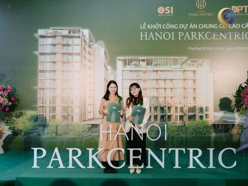 lễ khởi công Hà Nội ParkCentric