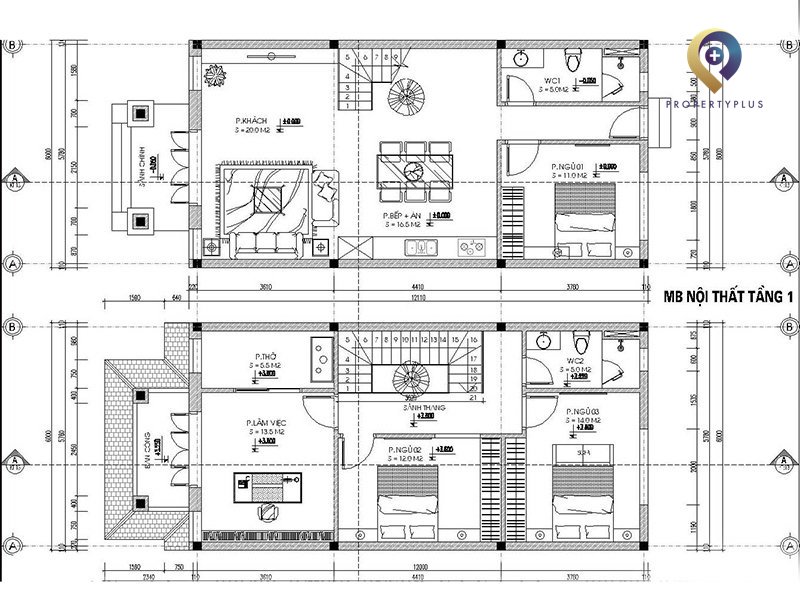 mặt bằng tổng thể