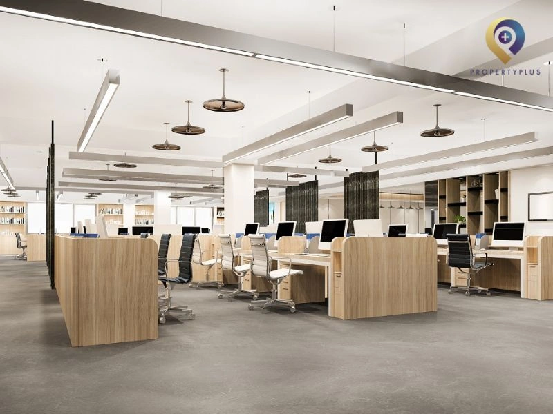 thuê văn phòng trần cao hay thấp