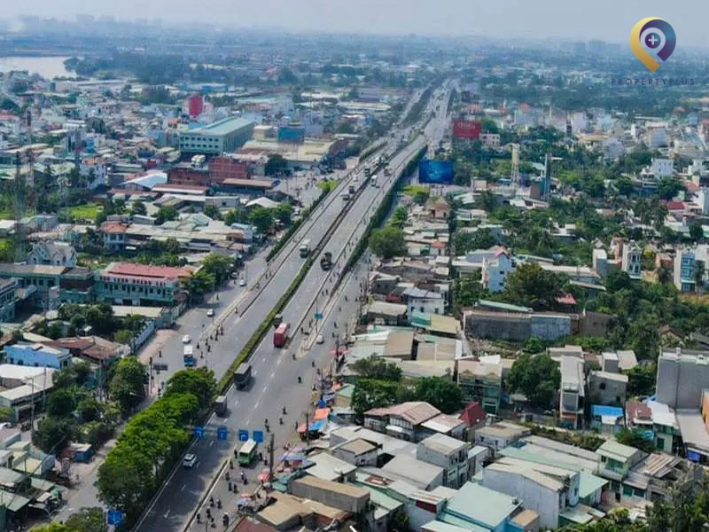 Cơ sở hạ tầng tại ngã tư Bình Phước