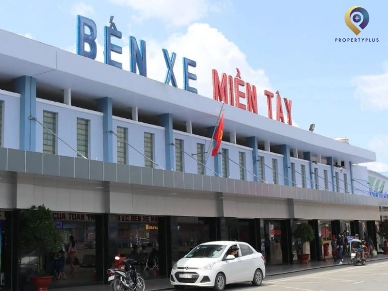 Khu vực ngã tư Bốn Xã dễ di chuyển đến sân bay và bến xe