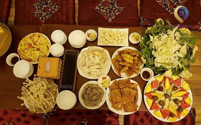 Quán ăn chay ở Cầu Giấy Tâm An Lạc