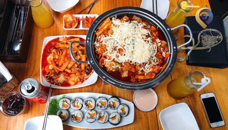Quán ăn Hàn Quốc ngon ở Cầu Giấy Honggane