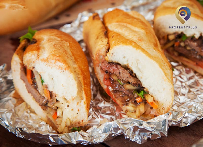 Bánh mì bò nướng Bami King
