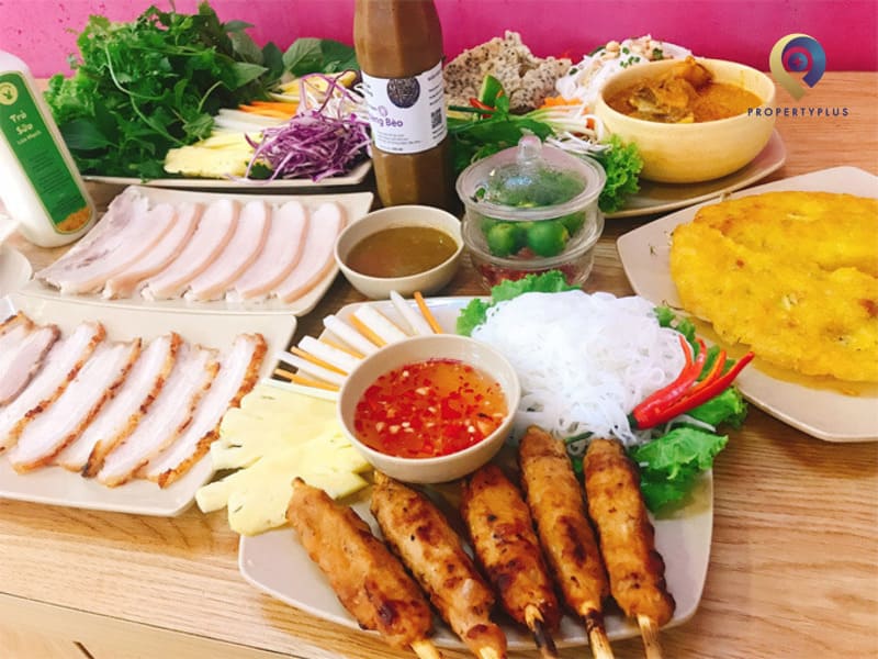 Bánh tráng thịt heo Hoàng Bèo