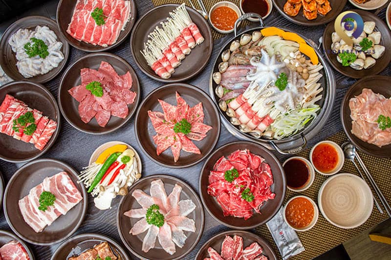 Yukssam - quán lẩu nướng khu vực Cầu Giấy ngon
