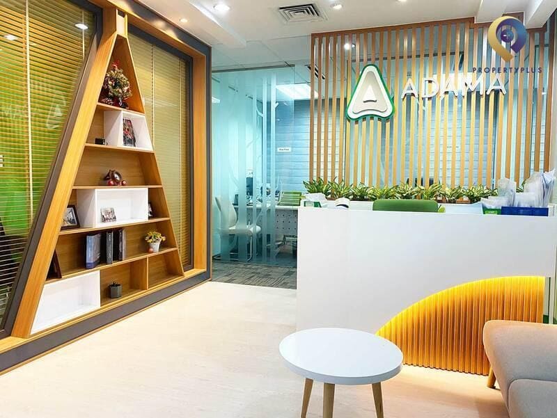 thiết kế sảnh văn phòng