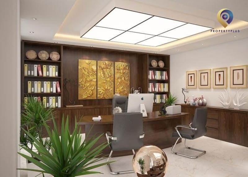 thiết kế văn phòng giám đốc