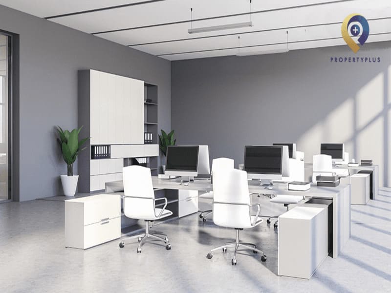 thiết kế văn phòng 20m2