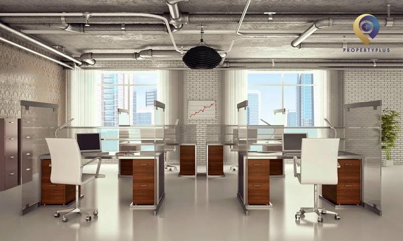 thiết kế văn phòng 40m2 này hướng đến sự trang nhã