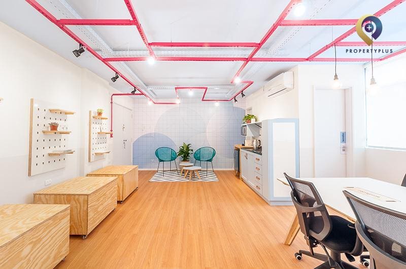 Thiết kế văn phòng 40m2 phong cách mở