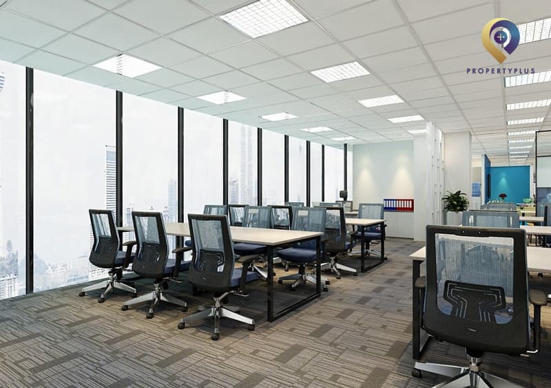Thiết kế văn phòng 60m2 phong cách mở