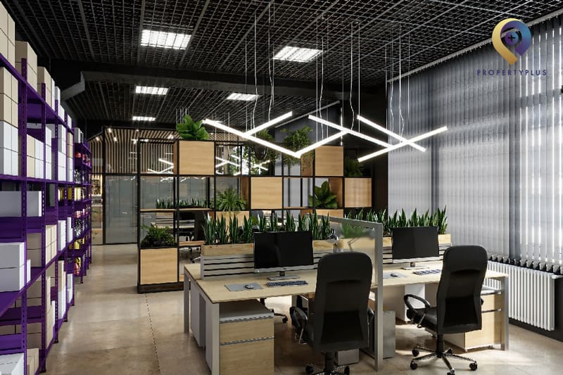 Thiết kế văn phòng 60m2