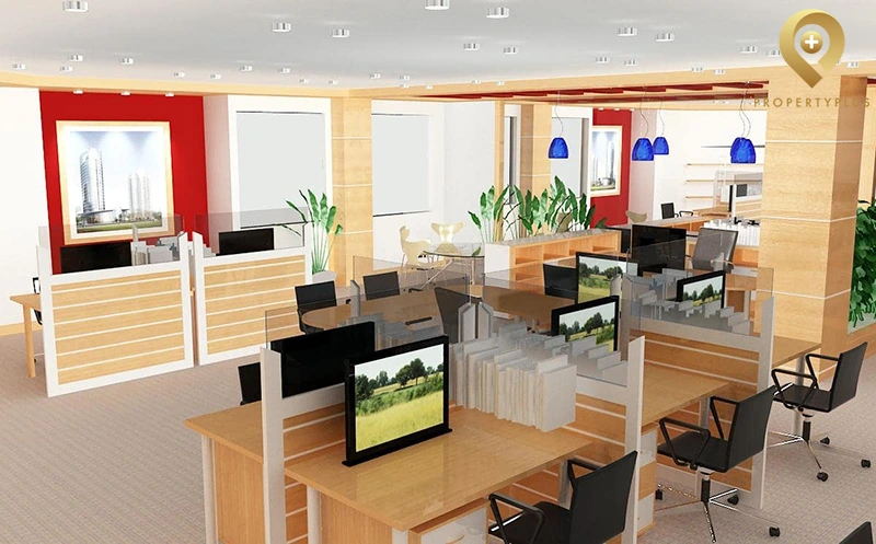 setup văn phòng làm việc nhỏ