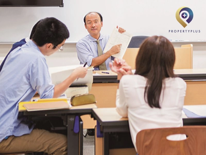 Thiết kế và bố trí công năng văn phòng tư vấn du học chuyên nghiệp