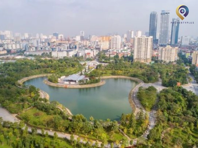 Vị trí địa lý quận Cầu Giấy